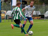002 2017 DFS - Genemuiden  16-09-2017: Voetbal: DFS v SC Genemuiden: Opheusden/Joran Pot (l) of Genemuiden, Arjan Goorman (r) of DFS/ : sv DFS, SC Genemuiden, Hoofdklasse B, Joran Pot, Arjan Goorman