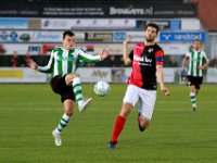 002 2017 Genemuiden - De Treffers  19-09-2017: Voetbal: SC Genemuiden v De Treffers: Genemuiden/Frank Kuurman (l) of Genemuiden, Pim Balkestein (r) of De Treffers/ : KNVB Beker, SC Genemuiden, De Treffers, Frank Kuurman, Pim Balkestein