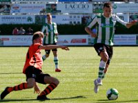 018 2017 Genemuiden Sparta Nijkerk  23-09-2017: Voetbal: SC Genemuiden v Sparta Nijkerk: Genemuiden/Mark Groenewoudt (l) of Nijkerk, Frank Kuurman (r) of Genemuiden/ : SC genemuiden, Sparta Nijkerk, Hoofdklasse B, Zaterdagamateurvoetbal, Mark Groenewoudt, Frank Kuurman