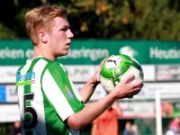 031 2017 Genemuiden Sparta Nijkerk  23-09-2017: Voetbal: SC Genemuiden v Sparta Nijkerk: Genemuiden; Nick Buitink of Genemuiden/ : SC genemuiden, Sparta Nijkerk, Hoofdklasse B, Zaterdagamateurvoetbal, Nick Buitink