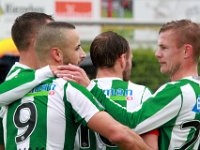007 2017 Genemuiden Putten  07-10-2017: Voetbal: SC Genemuiden v SDCP: Genemuiden/Omar Kavak (l), Joran Pot (r) of Genemuiden/ : SC Genemuiden, SDC Putten, Hoofdklasse B, Zaterdagamateurvoetbal, Omar Kavak, Joran Pot