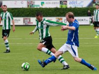 018 2017 Genemuiden Putten  07-10-2017: Voetbal: SC Genemuiden v SDCP: Genemuiden/Anne van der Kolk (l) of Genemuiden, Jerry Geurtsen (r) of Putten/ : SC Genemuiden, SDC Putten, Hoofdklasse B, Zaterdagamateurvoetbal, Anne van der Kolk, Jerry Geurtsen