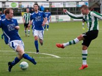 022 2017 Genemuiden Putten  07-10-2017: Voetbal: SC Genemuiden v SDCP: Genemuiden/Wouter de Bruin (l), Joost Heerschop (m) of Putten, Joran Pot (r) of Genemuiden/ : SC Genemuiden, SDC Putten, Hoofdklasse B, Zaterdagamateurvoetbal, Wouter de bruin, Joost Heerschop, Joran Pot
