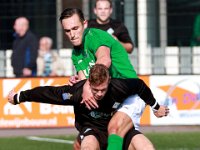 004 2017 Eemdijk Genemuiden  14-10-2017: Voetbal: Eemdijk v SC Genemuiden: Eemdijk/David van de Groep (b) of Eemdijk, Joran Pot (f) of Genemuiden/ : SC Genemuiden, v.v. Eemdijk, Zaterdagamateurvoetbal, Hoofdklasse B, David van de Groep, Joran Pot