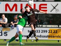005 2017 Eemdijk Genemuiden  14-10-2017: Voetbal: Eemdijk v SC Genemuiden: Eemdijk/Jasper Bolland (l) of Eemdijk, Robert Boes (r) of Genemuiden/ : SC Genemuiden, v.v. Eemdijk, Zaterdagamateurvoetbal, Hoofdklasse B, Jasper Bolland, Robert Boes
