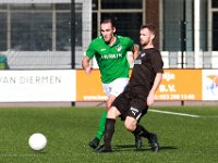 009 2017 Eemdijk Genemuiden  14-10-2017: Voetbal: Eemdijk v SC Genemuiden: Eemdijk/David van de Groep (l) of Eeemdijk, Jacco Riemens (r) of Genemuiden/ : SC Genemuiden, v.v. Eemdijk, Zaterdagamateurvoetbal, Hoofdklasse B, David van de Groep, Jacco Riemens