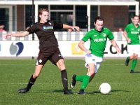 021 2017 Eemdijk Genemuiden  14-10-2017: Voetbal: Eemdijk v SC Genemuiden: Eemdijk/Rick Doorn (l) of Genemuiden, Argjend Selimi (r) of Eemdijk/ : SC Genemuiden, v.v. Eemdijk, Zaterdagamateurvoetbal, Hoofdklasse B, Rick Doorn, Argjend Selimi