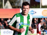 026 17 18 Genemuiden HZVV  21-10-2017: Voetbal: SC Genemuiden v HZVV: Genemuiden/Frank Kuurman of Genemuiden/ : SC Genemuiden, HZVV, Hoogeveen, Zaterdagamateurvoetbal, Hoofdklasse B, Frank Kuurman