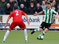 003 17 18 Genemuiden Berkum  04-11-2017: Voetbal: SC Genemuiden v Berkum: Genemuiden/Jacco riemens of Genemuiden/ : SC Genemuiden, vv Berkum, Hoofdklasse B, Zaterdagamateurvoetbal, Jacco Riemens