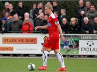 006 17 18 Genemuiden Berkum  04-11-2017: Voetbal: SC Genemuiden v Berkum: Genemuiden/Jasper Bremmer of Berkum/ : SC Genemuiden, vv Berkum, Hoofdklasse B, Zaterdagamateurvoetbal, Jasper Bremmer