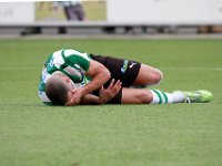 009 17 18 Genemuiden Berkum  04-11-2017: Voetbal: SC Genemuiden v Berkum: Genemuiden/Omar Kavak of Genemuiden/ : SC Genemuiden, vv Berkum, Hoofdklasse B, Zaterdagamateurvoetbal, Omar Kavak