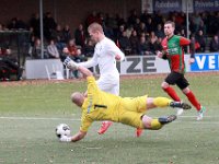 019 17 18 Zuidvogels Genemuiden  18-11-2017: Voetbal: Zuidvogels v SC Genemuiden: Huizen/Joran Pot (l) of Genemuiden, Terry Bóné (r) of Zuidvogels/ : HSV De Zuidvogels, SC Genemuiden, Hoofdklasse B, Zaterdagamateurvoetbal, Joran Pot, Terry Bóné