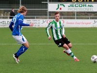 HL20180203003  03-02-2018: Voetbal: SDCP v sc Genemuiden: Putten/Rick van den Brink (l) of Putten, Joran Pot (r) of Genemuiden/ : SC Genemuiden, SDC Putten, Zaterdagamateurvoetbal, Hoofdklasse B, Rick van den Brink, Joran Pot