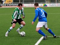 HL20180203007  03-02-2018: Voetbal: SDCP v sc Genemuiden: Putten/Frank Kuurman (l) of Genemuiden/ : SC Genemuiden, SDC Putten, Zaterdagamateurvoetbal, Hoofdklasse B, Frank Kuurman