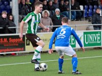 HL20180203023  03-02-2018: Voetbal: SDCP v sc Genemuiden: Putten/Dirk Muis of Genemuiden/ : SC Genemuiden, SDC Putten, Zaterdagamateurvoetbal, Hoofdklasse B, Dirk Muis