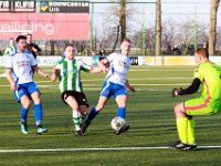 HL20180217023  17-02-2018: Voetbal: Urk v SC Genemuiden: Urk/Klaas Kramer (l) of Urk, Sijmon Eenkhoorn (m) of Genemuiden, Bennie Dunnink (r) of Urk/ : SC Genemuiden, SV Urk, Zaterdagamateurvoetbal, Hoofdklasse B, Klaas Kramer, Sijmon Eenkhoorn, Bennie Dunnink