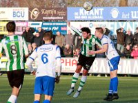 HL20180217029  17-02-2018: Voetbal: Urk v SC Genemuiden: Urk/Danny Menting of Genemuiden/ : SC Genemuiden, SV Urk, Zaterdagamateurvoetbal, Hoofdklasse B, Danny Menting