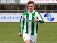 HL20180310007  10-03-2018: Voetbal: Sparta Nijkerk v SC Genemuiden: Nijkerk/Joran Pot of Genemuiden/ : Sparta Nijkerk, Sportclub Genemuiden, Hoofdklasse B, Zaterdagamateurvoetbal, Joran Pot