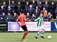 HL20180310009  10-03-2018: Voetbal: Sparta Nijkerk v SC Genemuiden: Nijkerk/Sijmon Eenkhoorn (r) of Genemuiden/ : Sparta Nijkerk, Sportclub Genemuiden, Hoofdklasse B, Zaterdagamateurvoetbal, Sijmon Eenkhoorn