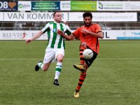 HL20180310017  10-03-2018: Voetbal: Sparta Nijkerk v SC Genemuiden: Nijkerk/ijmon Eenkhoorn (l) of Genemuiden, Mohammed Al Haydar (r) of Sparta Nijkerk/ : Sparta Nijkerk, Sportclub Genemuiden, Hoofdklasse B, Zaterdagamateurvoetbal, Sijmon Eenkhoorn, Mohammed Al Haydar