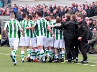 HL20180310027  10-03-2018: Voetbal: Sparta Nijkerk v SC Genemuiden: Nijkerk/Team of Genemuiden/ : Sparta Nijkerk, Sportclub Genemuiden, Hoofdklasse B, Zaterdagamateurvoetbal