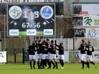 HL20180317029  17-03-2018: Voetbal: SC Genemuiden v DFS: Genemuiden/Team of DFS/ : SC Genemuiden, DFS, Zaterdagamateurvoetbal, Hoofdklasse B