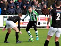 HL20180317036  17-03-2018: Voetbal: SC Genemuiden v DFS: Genemuiden/Arjen Hagenauw of Genemuiden/ : SC Genemuiden, DFS, Zaterdagamateurvoetbal, Hoofdklasse B, Arjen Hagenauw