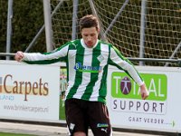 HL20180317037  17-03-2018: Voetbal: SC Genemuiden v DFS: Genemuiden/Erik Rotman of Genemuiden/ : SC Genemuiden, DFS, Zaterdagamateurvoetbal, Hoofdklasse B, Erik Rotman