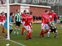 HL20180324007  24-03-2018: Voetbal: AZSV v SC Genemuiden: Aalten/AZSV vs Genemuiden/ : SC Genemuiden, AZSV, Zaterdagamateurvoetbal, Hoofdklasse B, Sijmon Eenkhoorn, Frank Jansen, Max Jansen, Jonathan Goosen