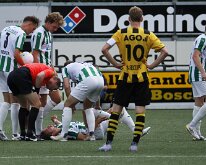 HL20250816015 ERMELO, NETHERLANDS - AUGUST 16, 2025: Team of Genemuiden. Competition match between DVS´33 vs SC Genemuiden at Sportcomplex DVS '33 on august 16, 2025 in...