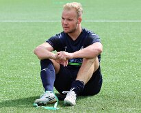 HL20250830004 BUNSCHOTEN, NETHERLANDS - AUGUST 30, 2025: Martijn Eenkhoorn of Genemuiden. Competition match between vv Eemdijk vs SC Genemuiden at Sportcomplex de Vinken on...