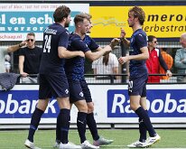 HL20250830006 BUNSCHOTEN, NETHERLANDS - AUGUST 30, 2025: Team of Genemuiden.Competition match between vv Eemdijk vs SC Genemuiden at Sportcomplex de Vinken on august 30, 2025...