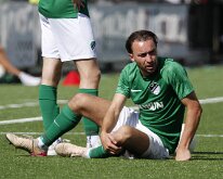 HL20250830008 BUNSCHOTEN, NETHERLANDS - AUGUST 30, 2025: Argjend Selimi of Eemdijk. Competition match between vv Eemdijk vs SC Genemuiden at Sportcomplex de Vinken on august...