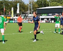 HL20250830018 BUNSCHOTEN, NETHERLANDS - AUGUST 30, 2025: Niels Grevink of Genemuiden. Competition match between vv Eemdijk vs SC Genemuiden at Sportcomplex de Vinken on...