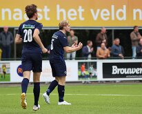 HL20250927016 GENEMUIDEN, NETHERLANDS - SEPTEMBER 27: Arend van de Wetering of Genemuiden. Competition match between SC Genemuiden vs HSC '21 at Sports complex “the Wetering”...