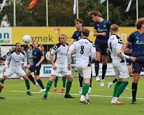 HL20250927020 GENEMUIDEN, NETHERLANDS - SEPTEMBER 27:Competition match between SC Genemuiden vs HSC '21 at Sports complex “the Wetering” on september 27, 2025 in Genemuiden,...