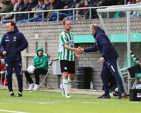 HL20251025020 GENEMUIDEN, NETHERLANDS - OKTOBER 25: Ramon Beens of Genemuiden. Competition match between SC Genemuiden vs Harkemase Boys at Sports complex “the Wetering” on...