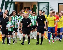 HL20251115001 GENEMUIDEN, NETHERLANDS - NOVEMBER 15, 2025: Competition match between SC Genemuiden vs v.v. Staphorst at Sports complex “the Wetering” on november 15, 2025 in...