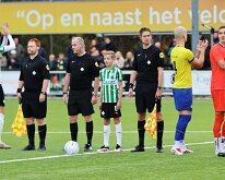 HL20251115002 GENEMUIDEN, NETHERLANDS - NOVEMBER 15, 2025: Competition match between SC Genemuiden vs v.v. Staphorst at Sports complex “the Wetering” on november 15, 2025 in...