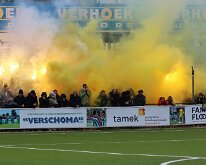 HL20251115003 GENEMUIDEN, NETHERLANDS - NOVEMBER 15, 2025: Competition match between SC Genemuiden vs v.v. Staphorst at Sports complex “the Wetering” on november 15, 2025 in...