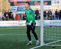 HL20251122008 URK, NETHERLANDS - NOVEMBER 22: Richard Strijker of Urk. Competition match betweensv SV Urk vs SC Genemuiden at Sports complex “the Vormt” on november 22, 2025...