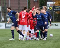 HL20251206001 VEENENDAAL, NETHERLANDS - DECEMBER 6, 2025: Competition match between DOVO vs SC Genemuiden at Sports complex “Panhuis” on december 6, 2025 in Veenendaal,...
