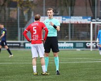 HL20251206010 VEENENDAAL, NETHERLANDS - DECEMBER 6, 2025: Ref. Jorg Ordelmans. Competition match between DOVO vs SC Genemuiden at Sports complex “Panhuis” on december 6, 2025...