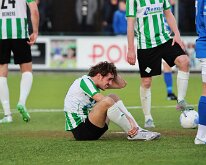 HL20251213016 GENEMUIDEN, NETHERLANDS - DECEMBER 13, 2025: Hadde Pleijsier of Genemuiden. Competition match between SC Genemuiden vs v.v. Hoogeveen at Sports complex “the...