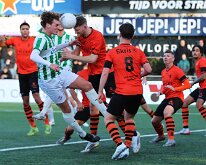 HL20260117012 NIJKERK, NETHERLANDS - JANUARY 17, 2026: Gerben Kolk of Genemuiden. Competition match between Sparta Nijkerk vs SC Genemuiden at Sports complex De Ebbenhorst”...