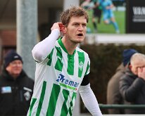 HL20260124009 GENEMUIDEN, NETHERLANDS - JANUARY 2026: Rens van Benthem of Genemuiden. Competition match between SC Genemuiden vs v.v. Eemdijk at Sports complex “the Wetering”...