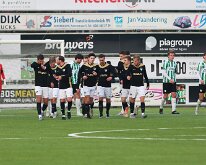 HL20260124014 GENEMUIDEN, NETHERLANDS - JANUARY 2026: Team of Eemdijk. Competition match between SC Genemuiden vs v.v. Eemdijk at Sports complex “the Wetering” on january 24,...