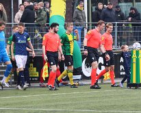 HL20260130001 HUIZEN, NETHERLANDS - JANUARY 31, 2026: Competition match between SV Huizen vs SC Genemuiden at Sports complex Wolfskamer on january 31, 2026 in Huizen,...