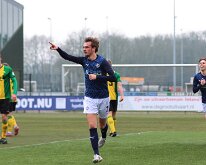 HL20260130010 HUIZEN, NETHERLANDS - JANUARY 31, 2026: Hadde Pleijsier of Genemuiden. Competition match between SV Huizen vs SC Genemuiden at Sports complex Wolfskamer on...