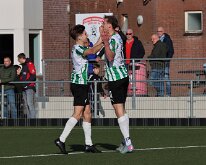 HL20260207005 WOERDEN, NETHERLANDS - FEBRUARY 2026: Jasper Tuinman (l), Niels Grevink (r) of Genemuiden. Competition match between Sportlust '46 vs SC Genemuiden at Sports...
